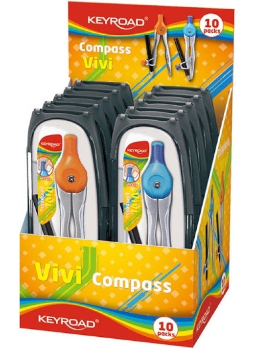 Keyroad - Compass Vivi Metal 2 Colors KR971143 - Image 1
