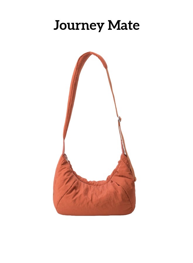 Journey Mate Urban Nylon Crossbody Bag – Stylish & Lightweight Sling Pack for Daily Essentials  - Image 2