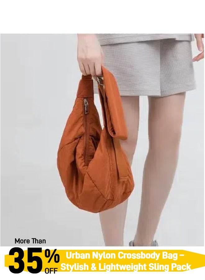 Journey Mate Urban Nylon Crossbody Bag – Stylish & Lightweight Sling Pack for Daily Essentials  - Image 1