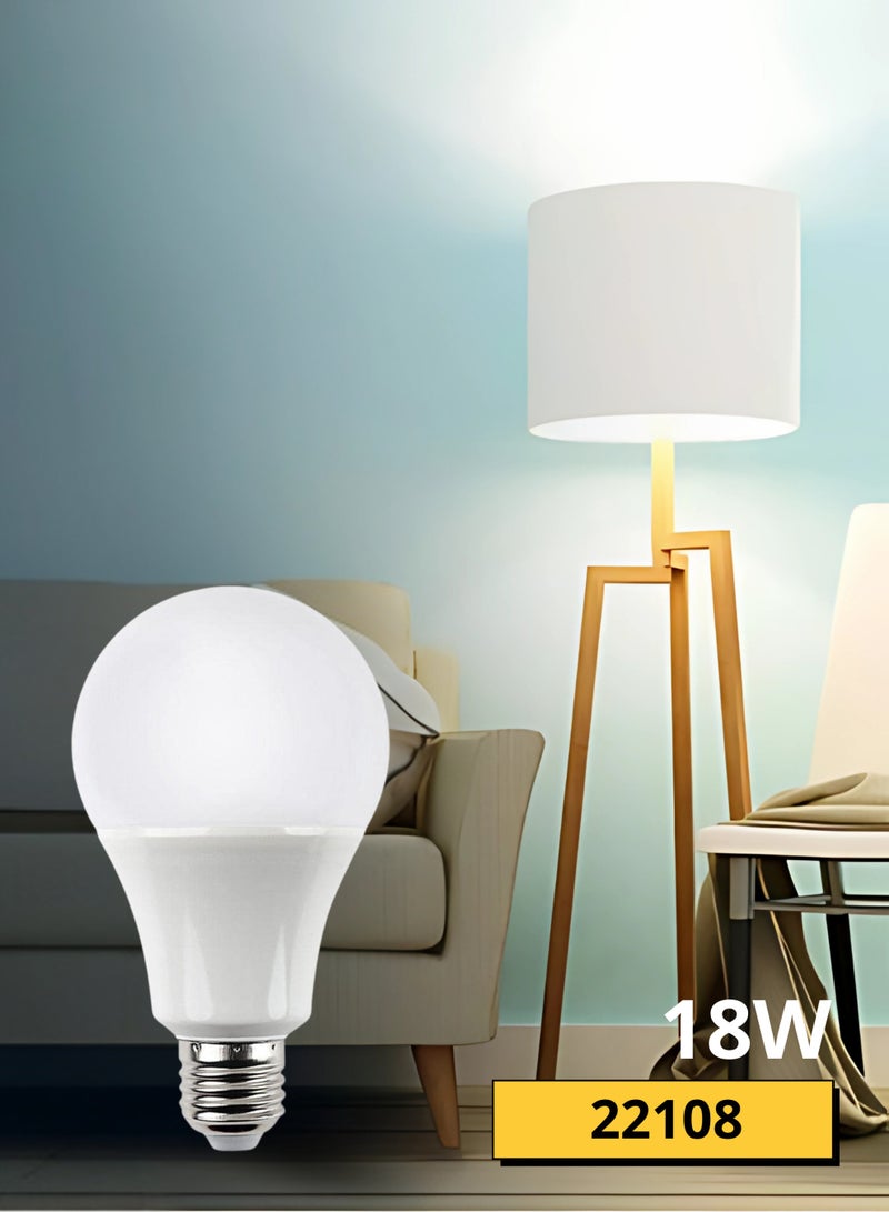 هابي لايت لمبة LED ابيض 18 واط - Image 2