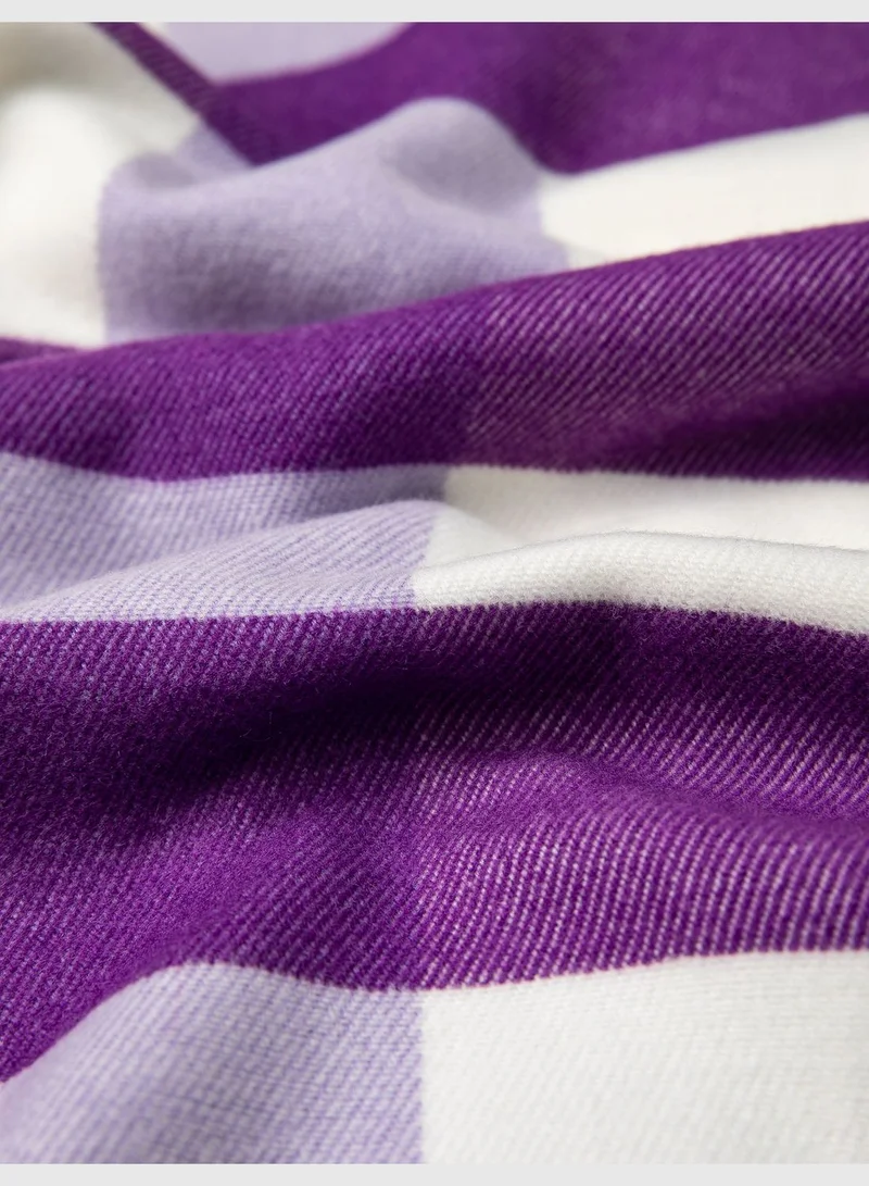 KOTON Soft Touch Tasseled Multicolor Scarf