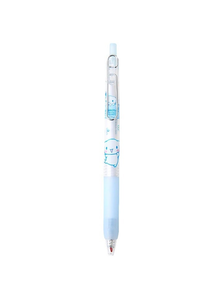 12 Pieces Blue Dog Box Push Pen Metal Pen Clip Push Gel Pen Signature Pen High Value Student Stationery - Image 2