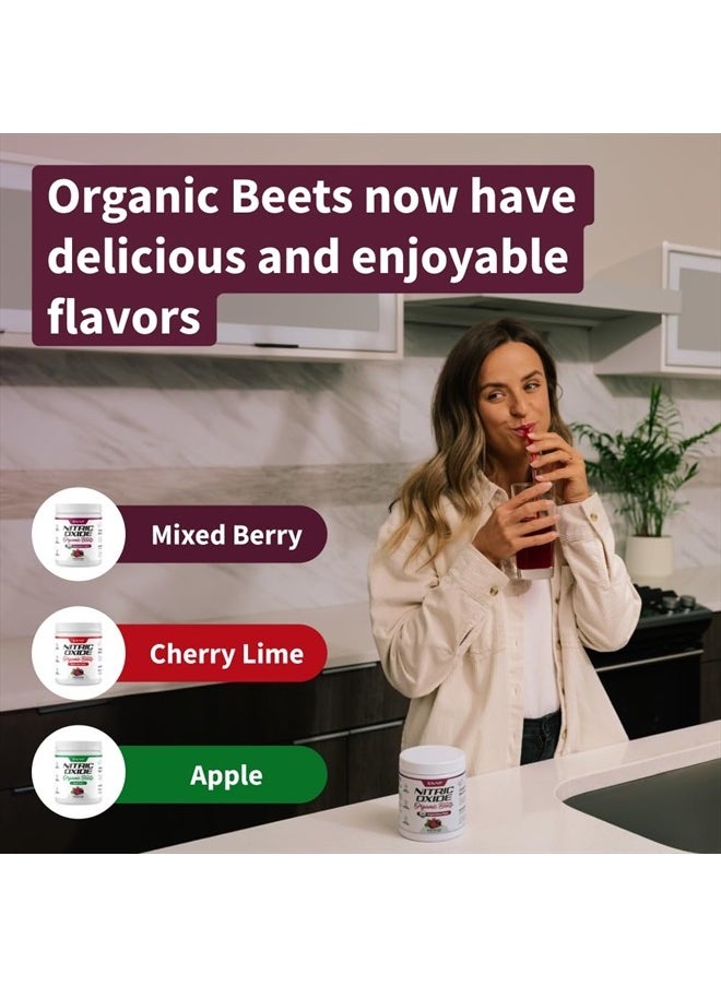 SNAP SUPPLEMENTS USDA Organic Beet Root Powder, 3-in-1 Nitric Oxide Supplement, Support Healthy Blood Circulation, 250g  - Image 3