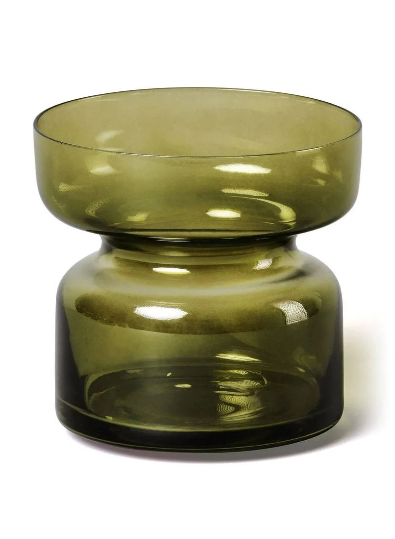 ايري ليفينج Copenhagen Tea Light Holder - Jade Glass