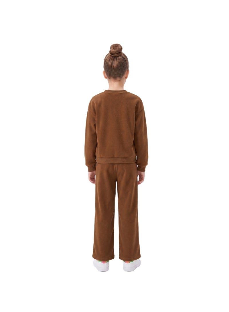 Bidani Sweetheart Cozy Lounge Set  - Brown - Image 3