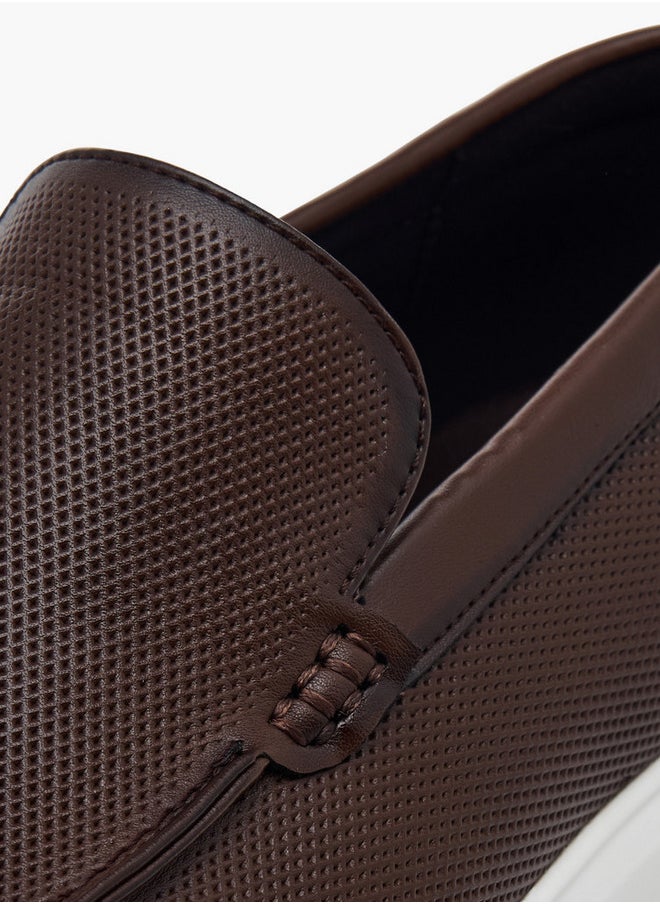 Lee Cooper - Men's Textured Slip-On Loafers - Image 1