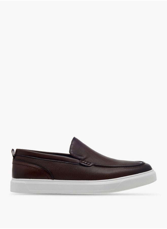 Lee Cooper - Men's Textured Slip-On Loafers - Image 1