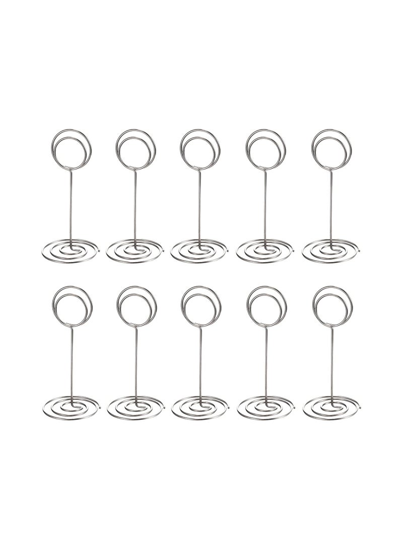 20 Pcs Table Number Holders Place Card Holder Photo Picture Holder for Wedding Birthday Party  - Image 2