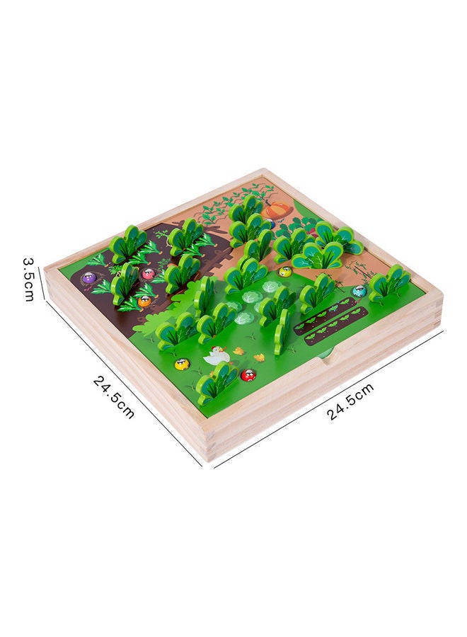 EHOME Garden Vegetables Pulling Insects Game Toy 24.5x24.5x3.5cm - Image 4