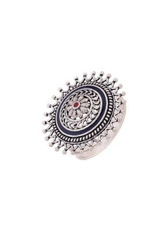 VOYLLA Mandala Multi-Colour Ring for Women|Oxidised Ring For Women|Adjustable Ring|Gift For Women| - pzsku/Z4D8595266B73036136A8Z/45/_/1738306619/cc1d0de0-c4d3-4082-8558-39034ee67017