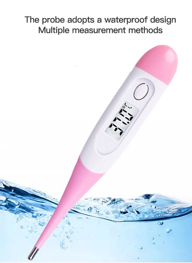 Sharpdo - Thermometer for Adults Digital Oral Thermometer for Fever Basal Thermometer with 60 Seconds Fast Reading - Image 1
