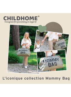 CHILDHOME Mommy Bag, Functional Large Baby Diaper Bag, Travel Hospital Bag For Baby Care  - Image 3
