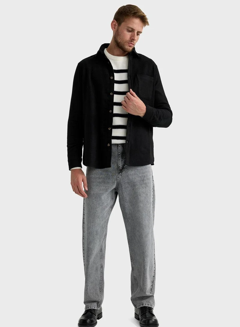 DeFacto Essential Regular Fit Shirt