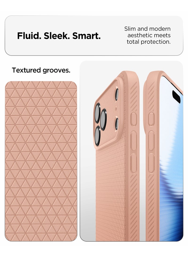 Spigen Liquid Air iPhone 17 Pro Max Case Cover (2025) - Rose Titanium - Image 3