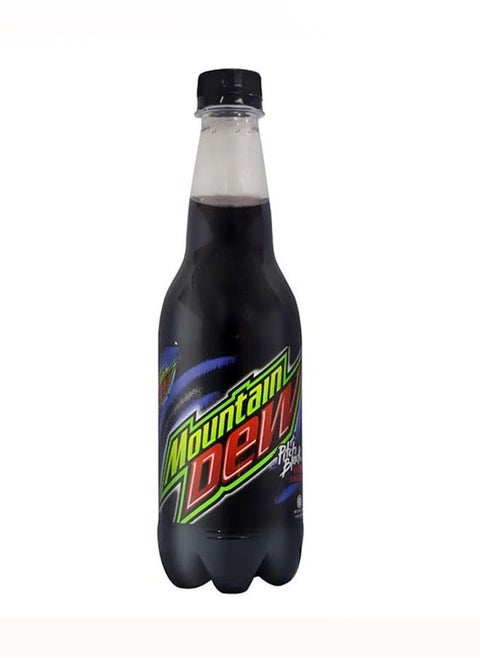 Mountain Dew Pitch Black With A Punch Of Grape Citrus Flavour 400ml
