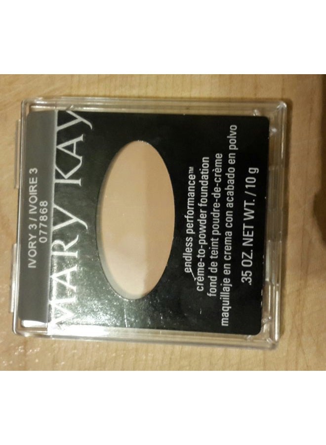 Endless Performance Creme to Powder Foundation Ivory 3