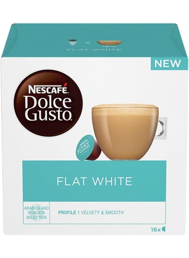 Dolce Gusto Nescafe Dolce Gusto Flat White 16 Capsules Brand: Nescafe - Image 1