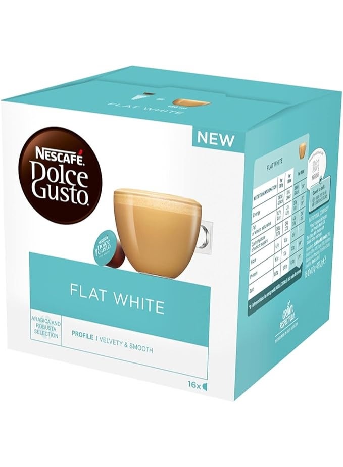 Dolce Gusto Nescafe Dolce Gusto Flat White 16 Capsules Brand: Nescafe - Image 2
