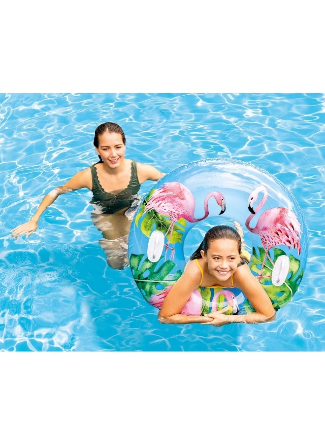 Transparent Tube With Handles For Swimming-Assorted