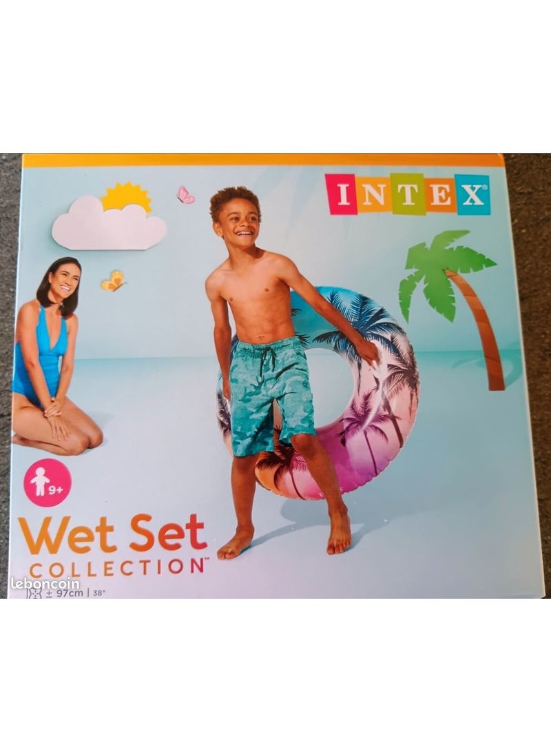 Intex, Transparent Tube With Handles For Swimming-Assorted - Image 3