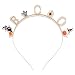 PHALIN Halloween Headbands Rhinestone Ghost Pumpkin Boo Hairbands for Women Costume Party Hair Accessory Gifts AB Color - Image 2
