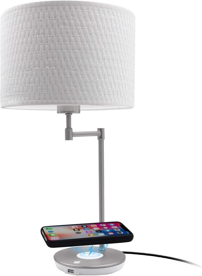 Macally Wireless Charging Table Lamp 10W - Image 1