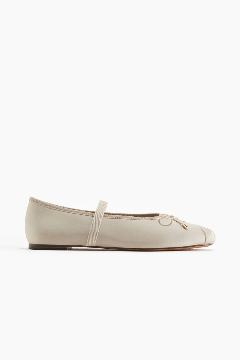 H&M Satin Mary Janes