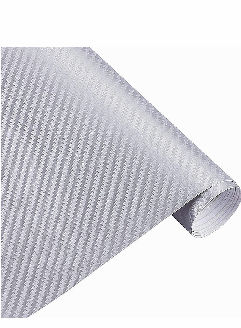 Generic 2PCS Carbon Fiber Vinyl Wrap for Cars DIY Sheet Roll Film Sticker Decal Adhesive Auto 3D Decoration Car Motorcycle Interior Exterior - Image 5