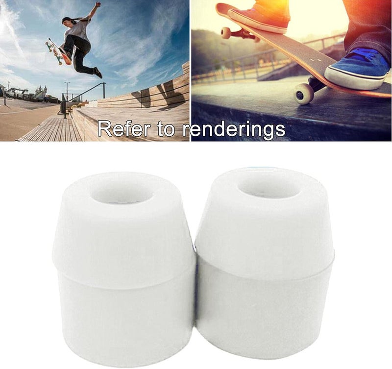 كلاراكو 4 قطع من جلبات محاور ألواح التزلج الناعمة 92A، مقاس 11x16 مم، محاور 7 بوصة، جلبات مخروطية، طقم ممتص صدمات، ملحقات تثبيت - Image 4