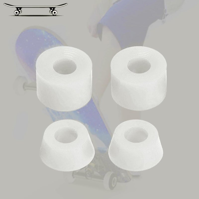 كلاراكو 4 قطع من جلبات محاور ألواح التزلج الناعمة 92A، مقاس 11x16 مم، محاور 7 بوصة، جلبات مخروطية، طقم ممتص صدمات، ملحقات تثبيت - Image 5