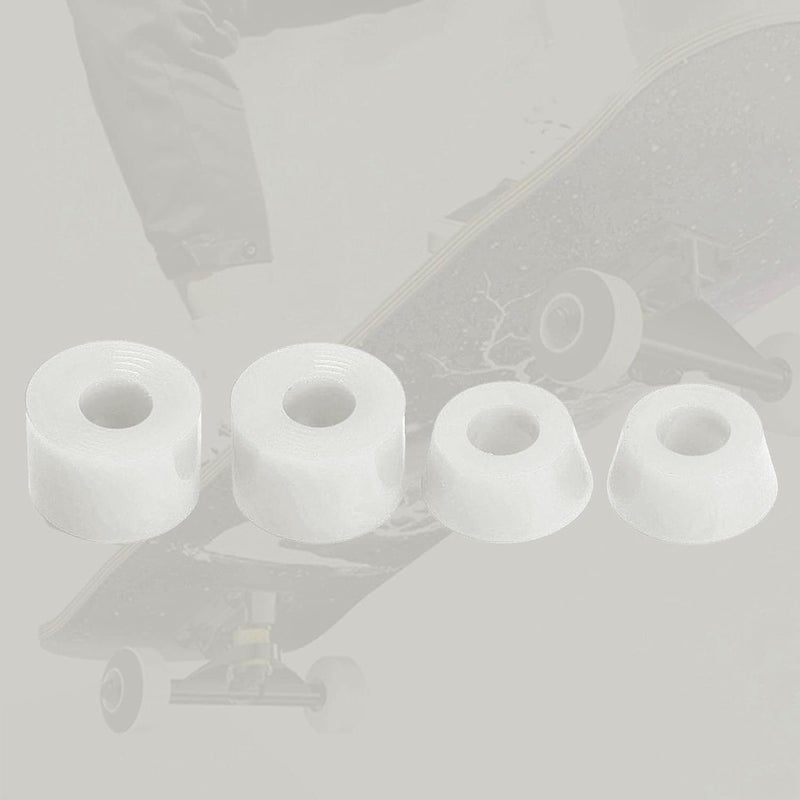 كلاراكو 4 قطع من جلبات محاور ألواح التزلج الناعمة 92A، مقاس 11x16 مم، محاور 7 بوصة، جلبات مخروطية، طقم ممتص صدمات، ملحقات تثبيت - Image 2