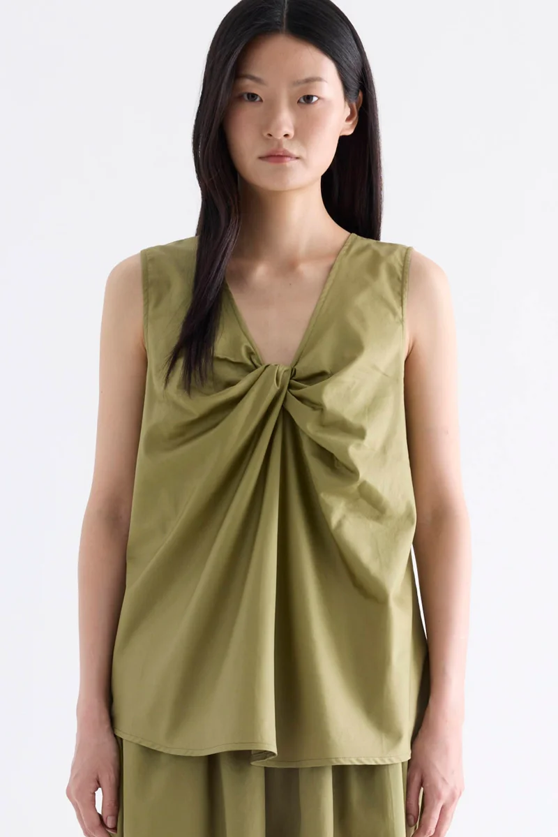 The Editor's Market Kai Twist-Front Top