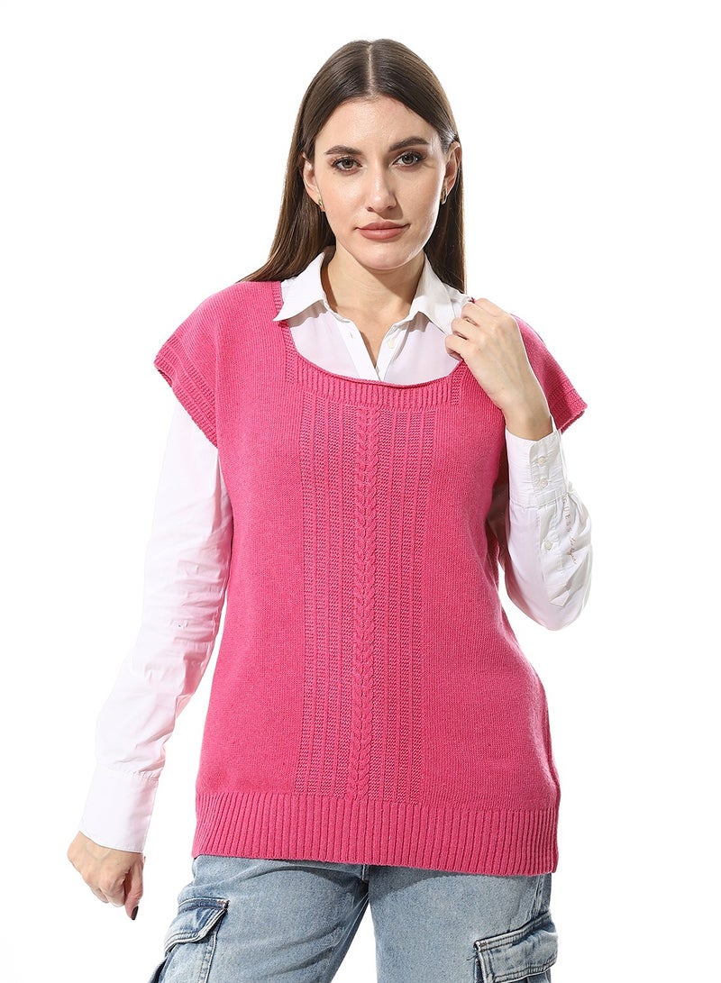 Caesar Women's sleeveless wool vest - Image 1