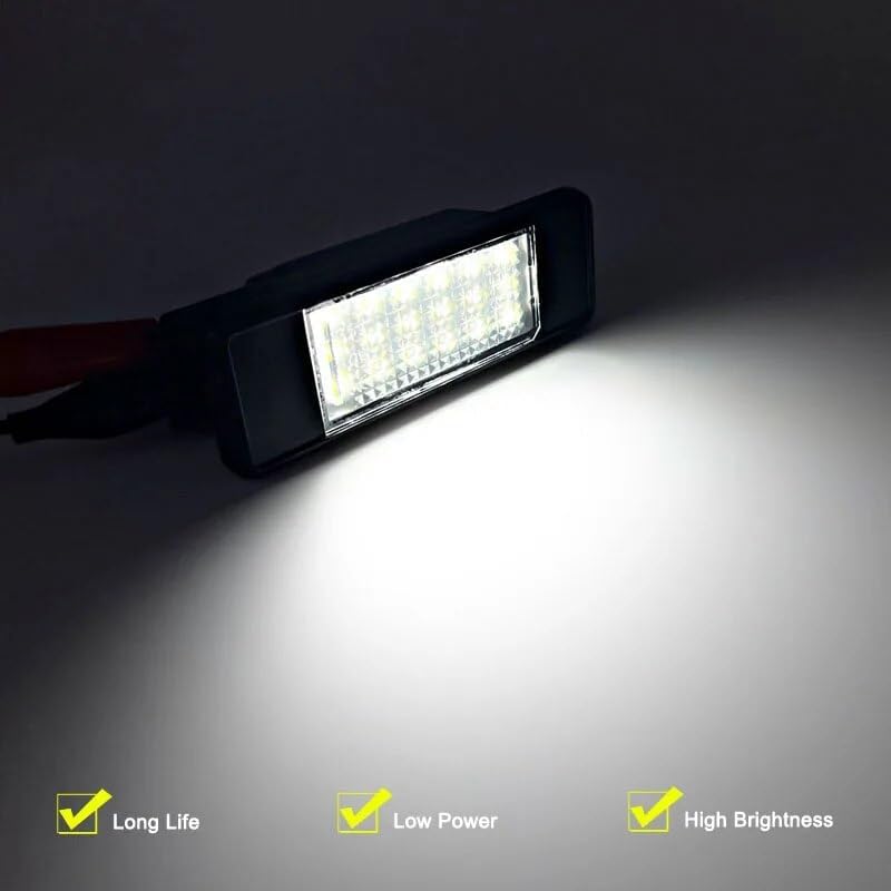 DEMULAX LED License Plate Light for Peugeot Models - Image 4