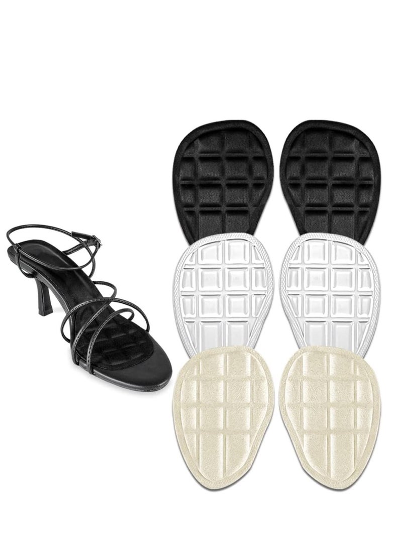 SYOSI Ball of Foot Cushions, Metatarsal Pads Women, Heel Inserts for Women All Day Pain Relief and Comfort, Washable Heel Pads One Size Fits All High Heel Inserts - Image 1