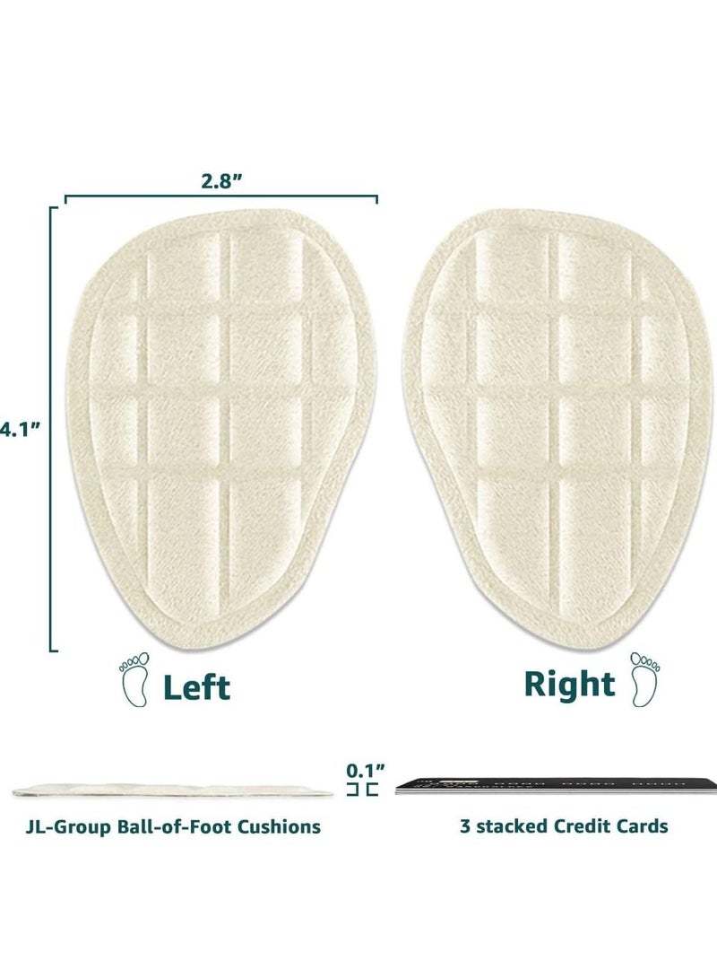 SYOSI Ball of Foot Cushions, Metatarsal Pads Women, Heel Inserts for Women All Day Pain Relief and Comfort, Washable Heel Pads One Size Fits All High Heel Inserts - Image 3