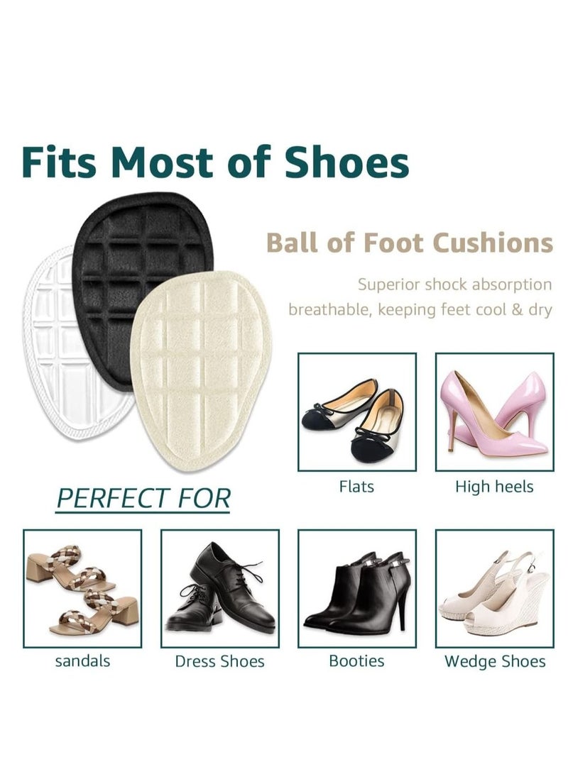 SYOSI Ball of Foot Cushions, Metatarsal Pads Women, Heel Inserts for Women All Day Pain Relief and Comfort, Washable Heel Pads One Size Fits All High Heel Inserts - Image 5