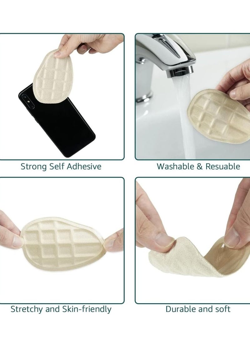 SYOSI Ball of Foot Cushions, Metatarsal Pads Women, Heel Inserts for Women All Day Pain Relief and Comfort, Washable Heel Pads One Size Fits All High Heel Inserts - Image 4
