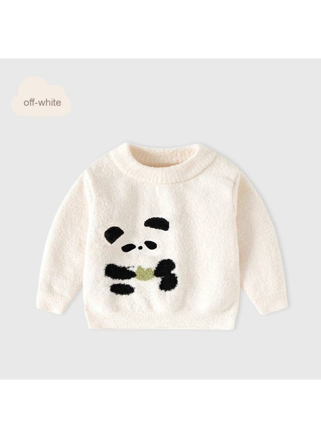 كنزة أطفال نصف قماش فرو - ضرورة دافئة لشتاء وخريف