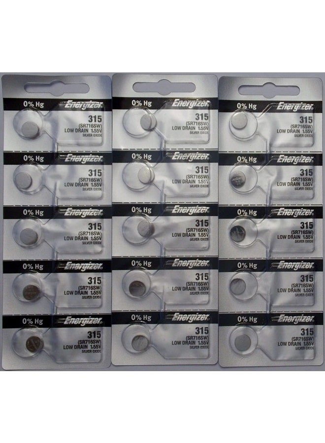Energizer 15 315 Energizer Watch Batteries SR716SW Battery Cell 