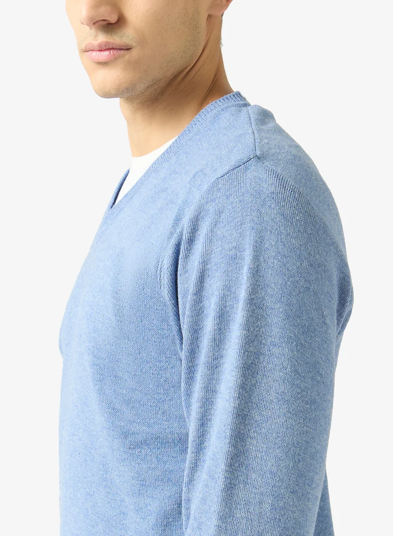 Robert Wood  Casual V Neck Pullover Sweater for Men | Best Price UAE