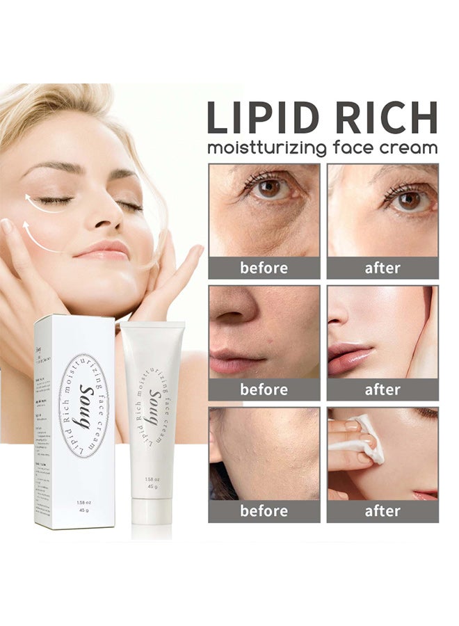 SOUG moisturizing cream, deeply moisturizing, nourishing, repairing, moisturizing, firming, lightening fine lines moisturizing cream - Image 2