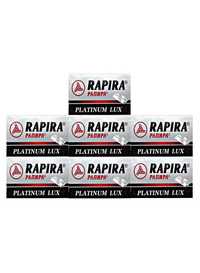 35 Rapira Platinum Lux Double Edge Razor Blades