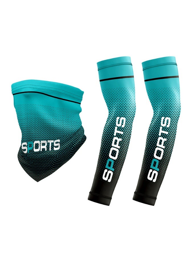 Ice Silk Sun Protection Cooling Sleeves Summer Outdoor Cycling Fishing Arm Guards Cool Arm Sleeves - Image 1