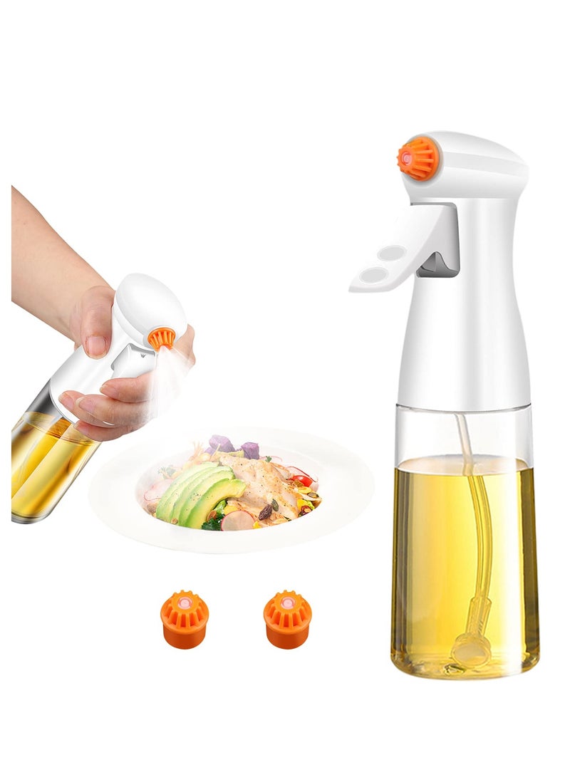 KASTWAVE Oil Sprayer for Cooking 210ml Olive Oil Sprayer Oil Mister Premium Glass Oil Spritzer Oil Bottle Air Fryer Accessories Widely Used for BBQ, Baking Salad - Image 1