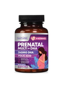 Prenatal Vitamins for Women - Multivitamin with DHA, Folic Acid, Vitamin C, B12, Iron & Omega-3 - Before, During & Post Pregnancy Supplement for Healthy Growth & Brain Development - 60 Softgels - pzsku/Z4D87B758BEFF847D02F3Z/45/_/1740202306/bb612300-5d93-490e-85d8-f6ba9be3554a