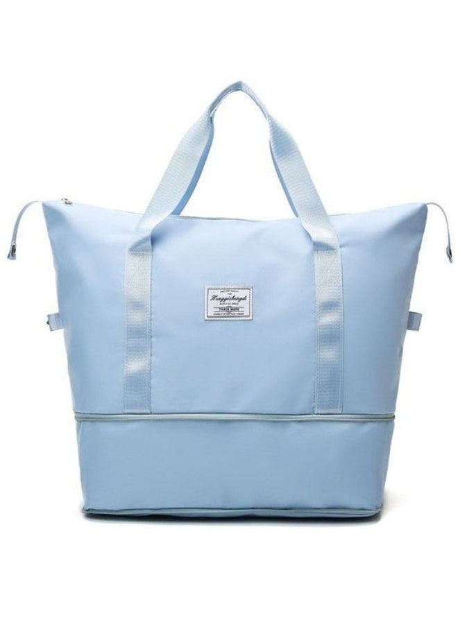 HONGFU Foldable Travel Bag Hand Carry Luggage Bag Large Waterproof Duffle Bag  - Image 1