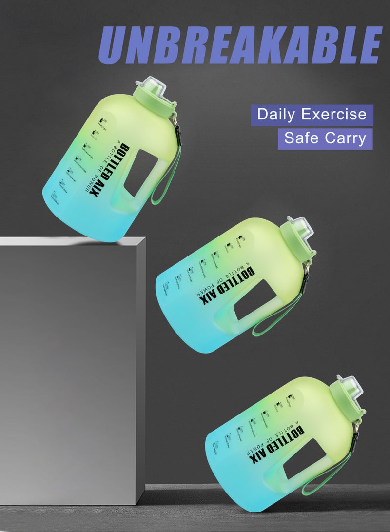 HomarKet Sports Water Bottle Large 2 Litre BPA-Free Drinking Big Jug for Outdoor Training Bodybuilding Gym Camping and More - Image 5