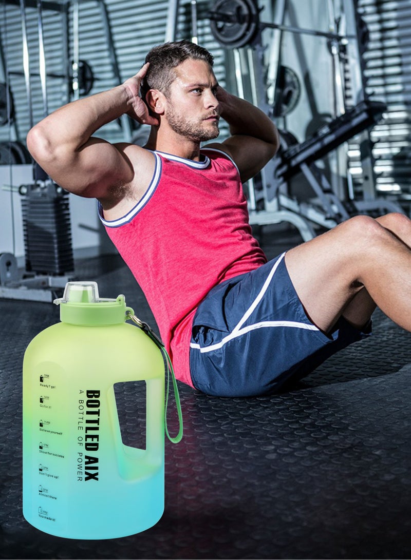 HomarKet Sports Water Bottle Large 2 Litre BPA-Free Drinking Big Jug for Outdoor Training Bodybuilding Gym Camping and More - Image 4
