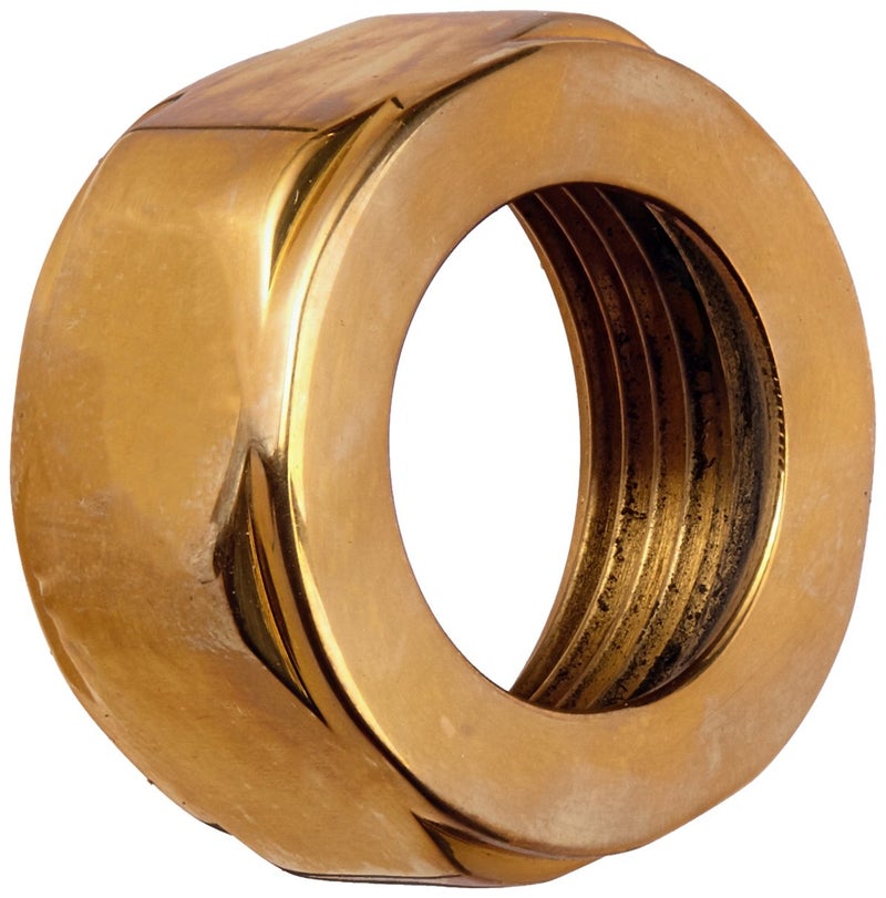 Rohl 9.165384IB Perrin & Rowe 3/4" Capture Nut Only for 3/4" Od Tube with 9.16538 Brass Olive, Inca Brass - Image 5